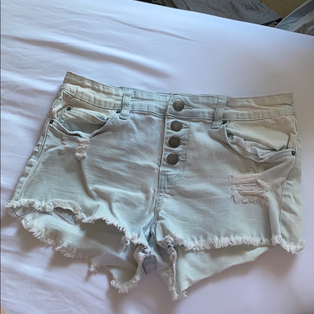 Billabong denim shorts.